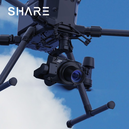 SHARE UAV 100M PRO 광범위한 영역을 커버하는 센서,  한 단계 높은 색상 재현 및 해상도